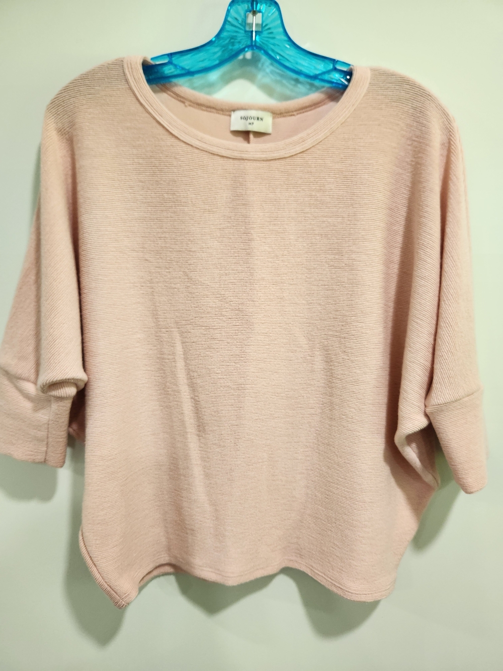 Sojourn Soft Blush Relaxed Knit Top